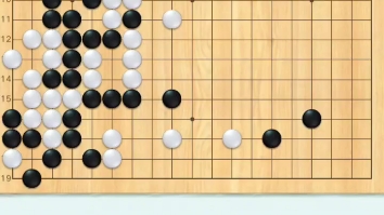 胡子豪职业3段行棋积极受三子胜卡塔狗,人类和棋神差距最多3子?哔哩哔哩bilibili