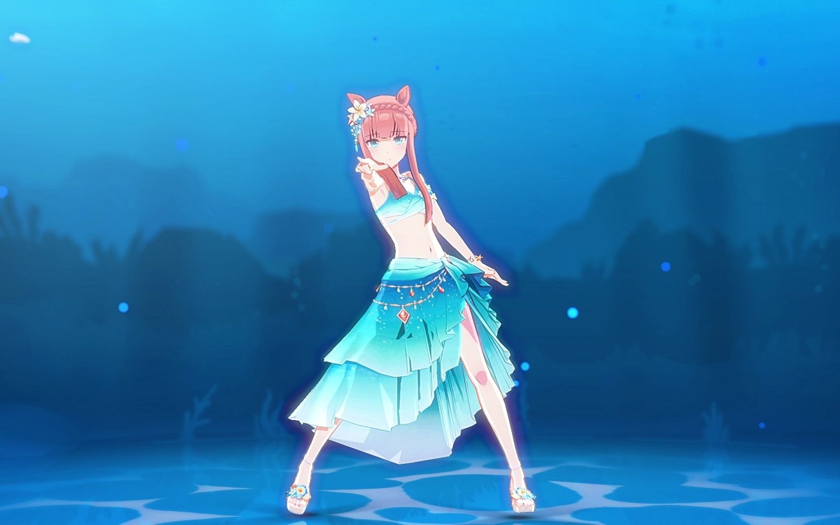 夜明珠 泳装无声铃鹿 【模型配布】