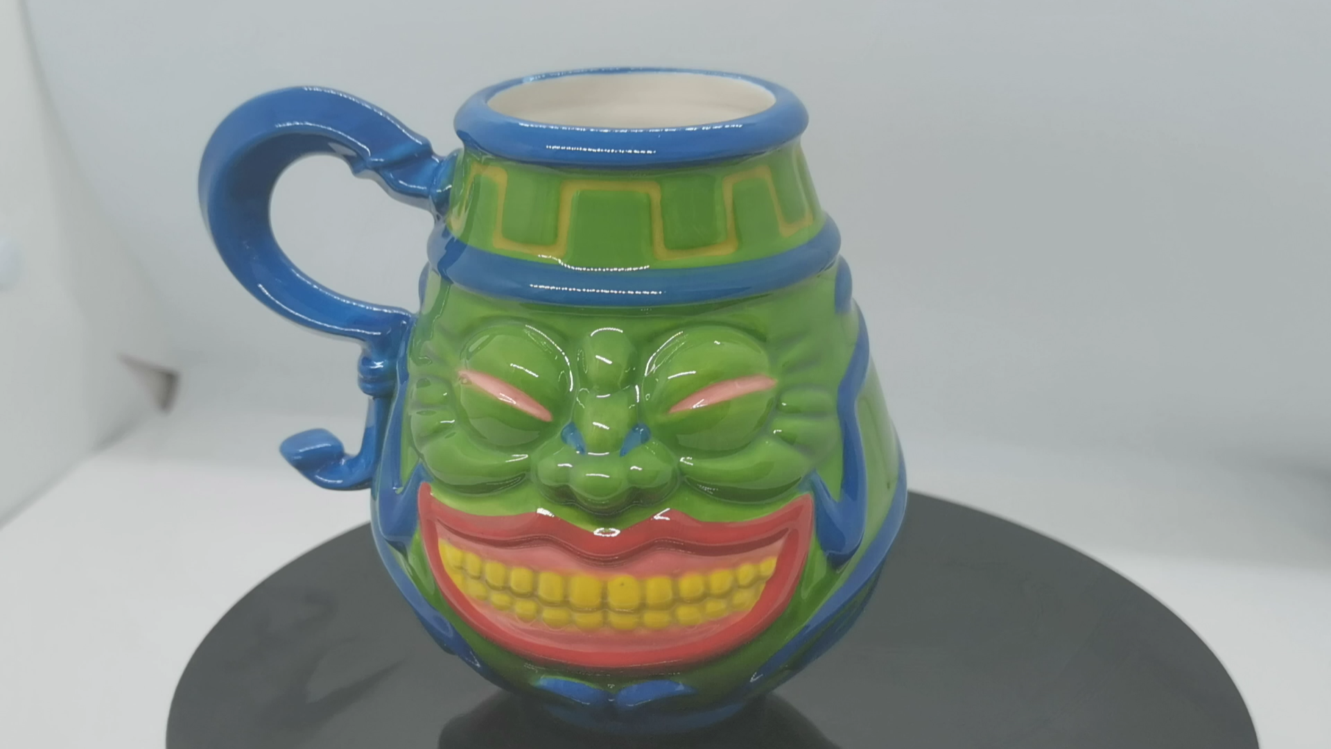 【到货分享】游戏王 强欲之壶 万代 魂限 杯子 模型.