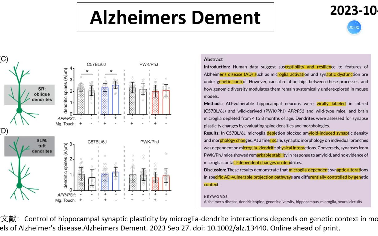 Alzheimers Dement—遗传背景影响Aš„神经毒性哔哩哔哩bilibili