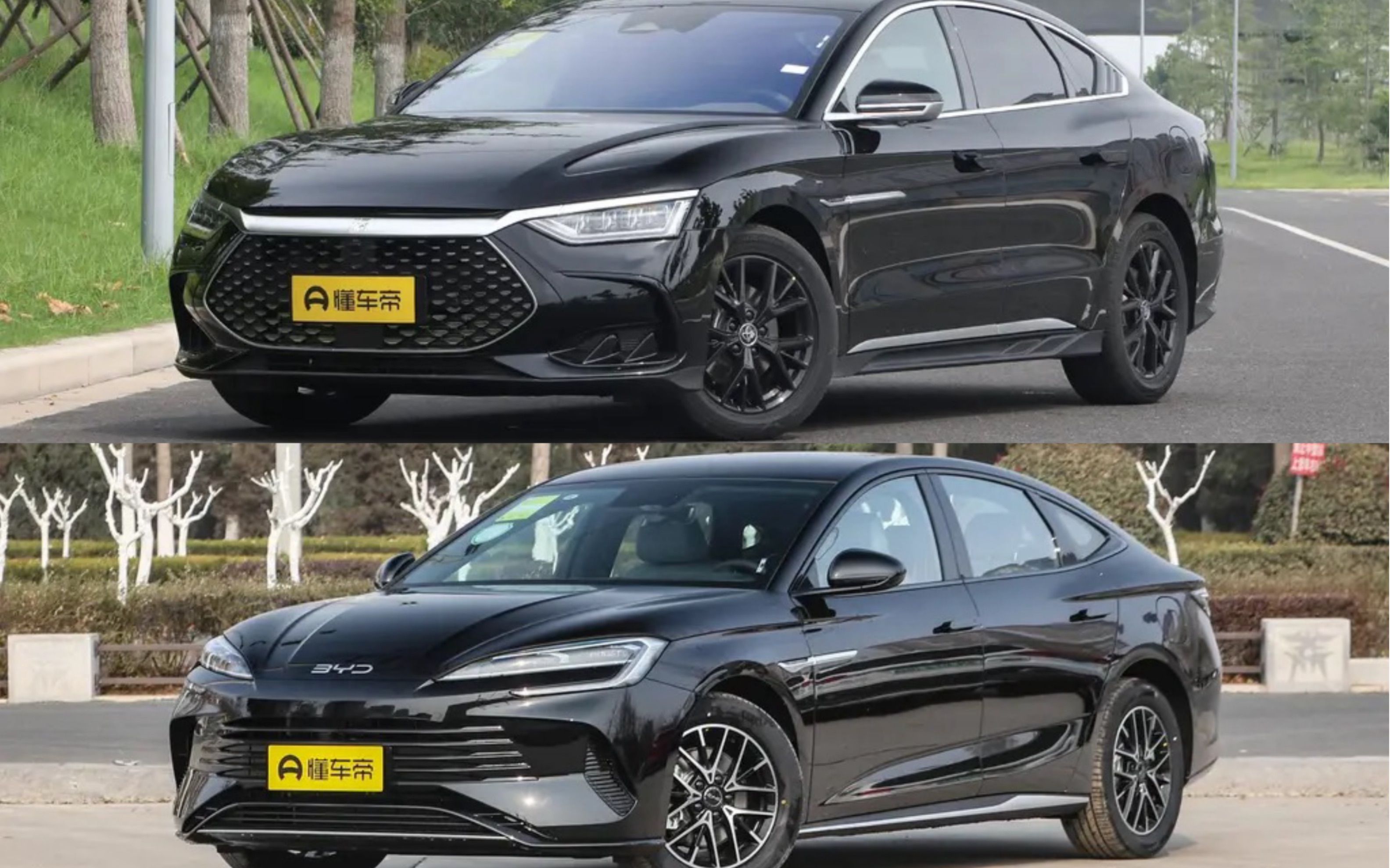 落地不到20,比亚迪汉dmi和海豹dmi怎么选?