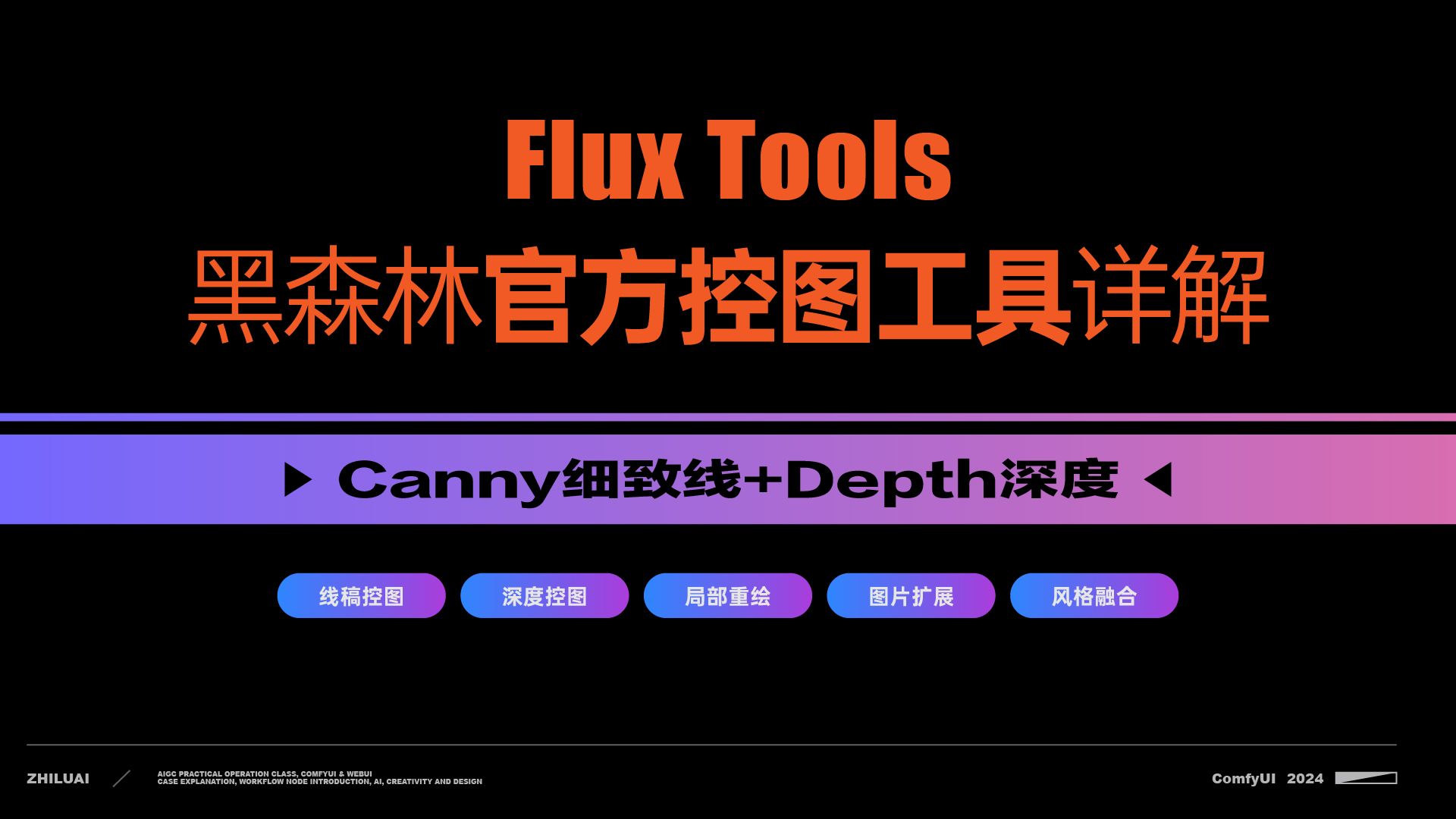 平替Controlnet?Flux官方Canny+Depth真的强?哔哩哔哩bilibili