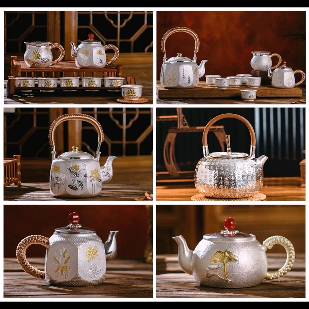 尚壶坊手工银壶