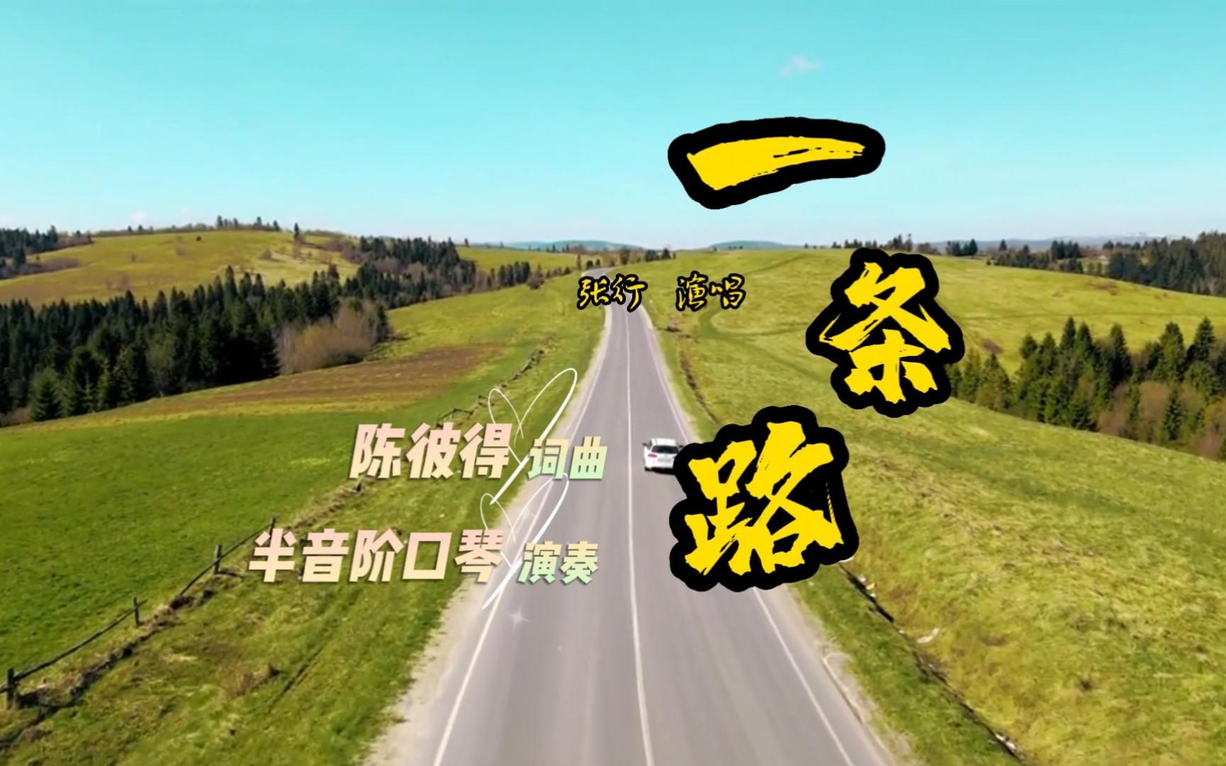 半音阶口琴演奏张行《一条路》,经典老歌至今回味无穷,耐人寻味