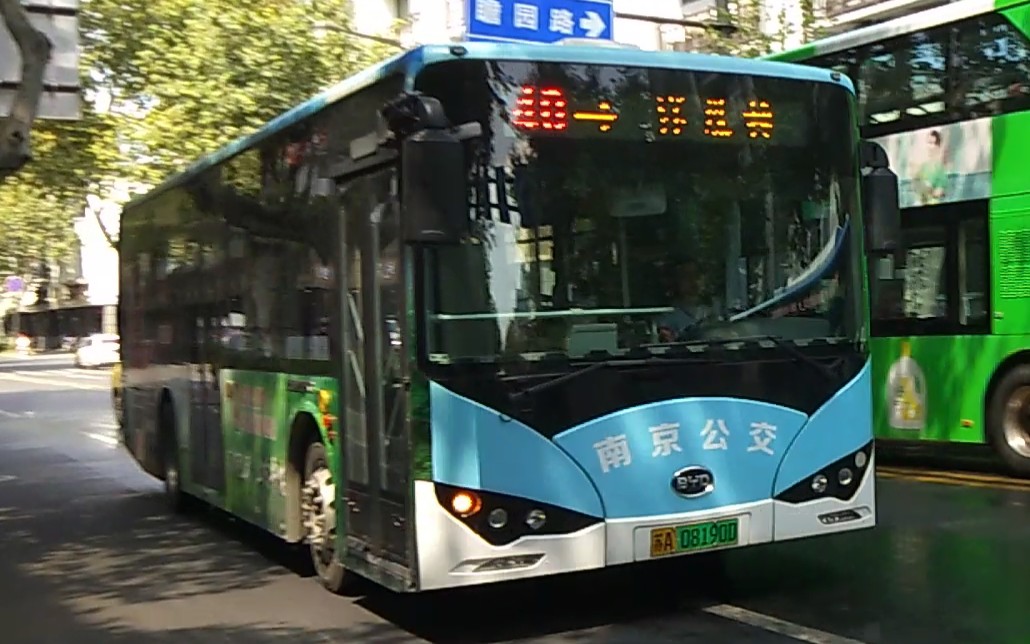 【江南公交】南京江南公交客运有限公司40路(洋珠巷→月苑小区)全程