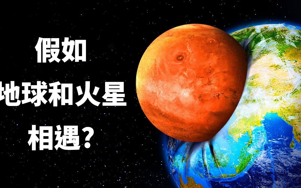 [图]假如地球跟火星相撞，哪個星球會倖存