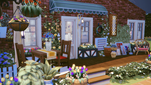 模拟人生4速建 搬运 完美花匠小屋by Sims 4 Creations 哔哩哔哩 Bilibili