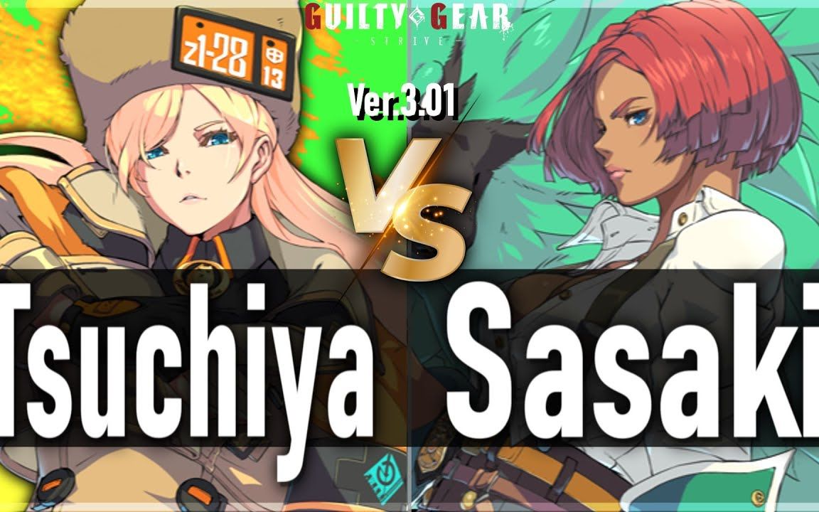 GGST Millia (Tsuchiya) vs Giovanna (Sasaki)  Guilty Gear Strive哔哩哔哩bilibili