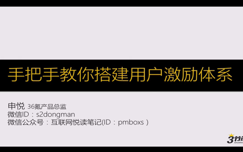 如何搭建有效的用户激励体系哔哩哔哩bilibili