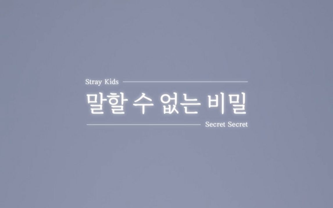 [图]Stray Kids - 'Secret Secret'