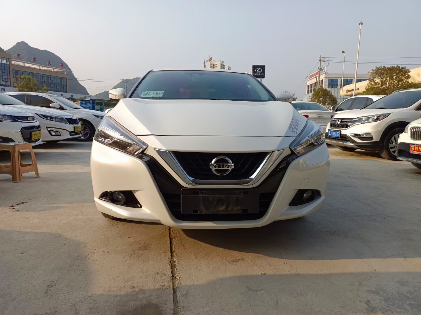 16年日产蓝鸟自动挡天窗排量16真皮座椅大屏导航极品支持分期