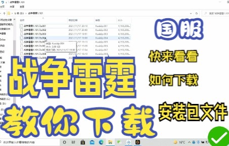 【战争雷霆】需要下载战雷国服安装包的来我这里,手把手的教,冲!一定要看到最后战争雷霆