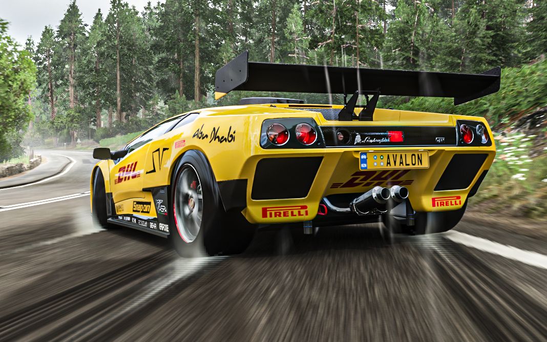 436kmh全程爆表地表最狂野牛diablogtr全程高速新路线春季暴雨风景线