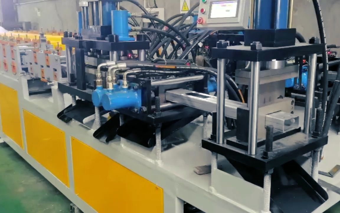 睿至锋可调c型钢机械空调支架c型钢机成型机c钢生产设备非标定制