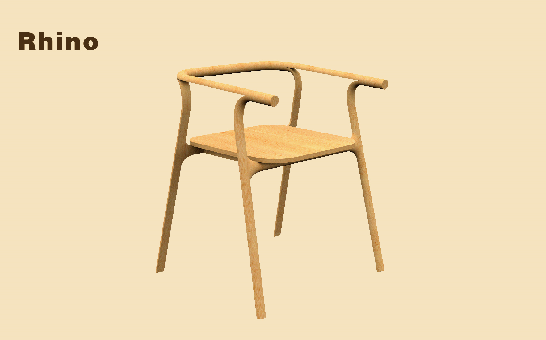 《现代简约椅》rhino犀牛建模教程 _by:【加菲的弟弟】