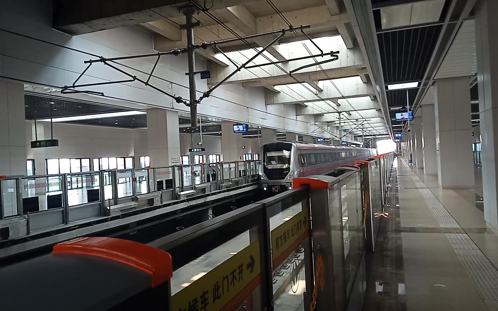 天津地铁六号线南孙庄折返段