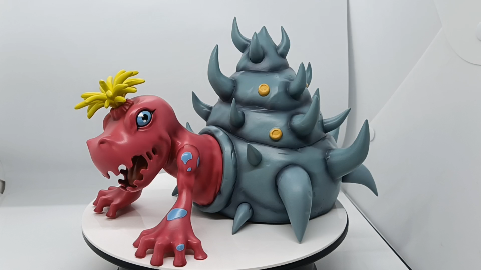 数码宝贝模型 贝壳兽 gk