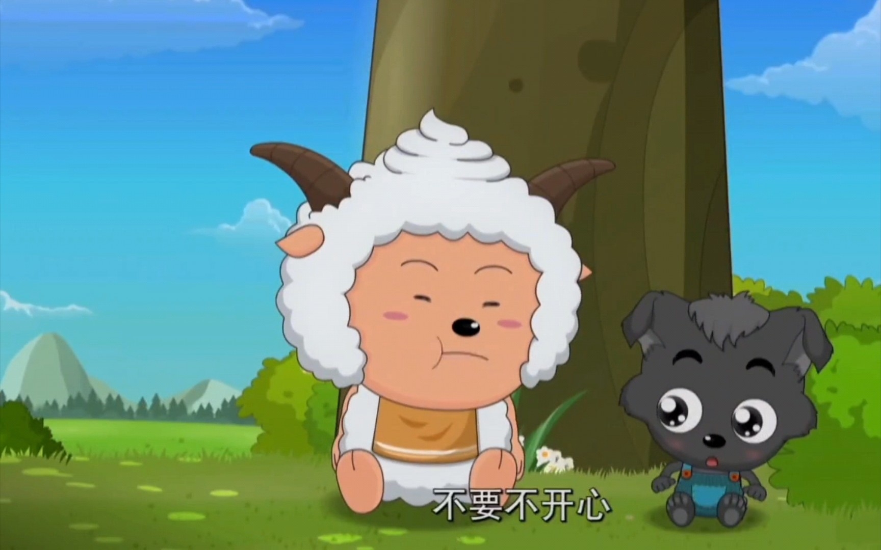 82小灰灰懒羊羊的友谊可真好82