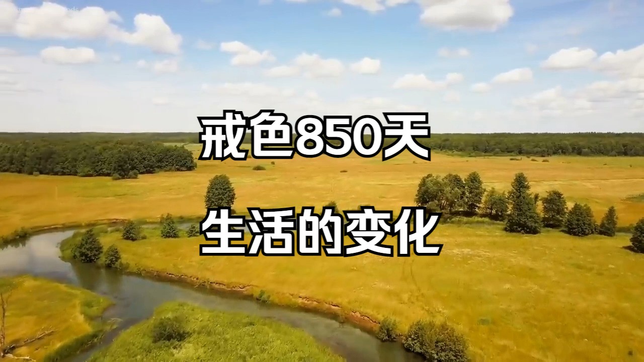 戒色850天,戒与不戒两种人生哔哩哔哩bilibili