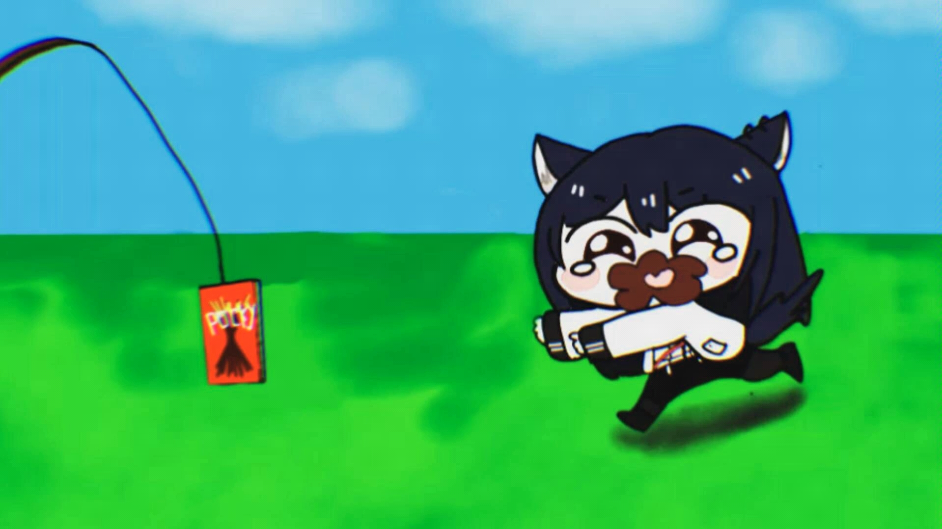 [明日方舟]被没收pocky的德克萨斯.