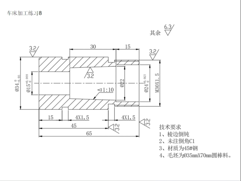 数控图纸，数控图纸c1是什么意思