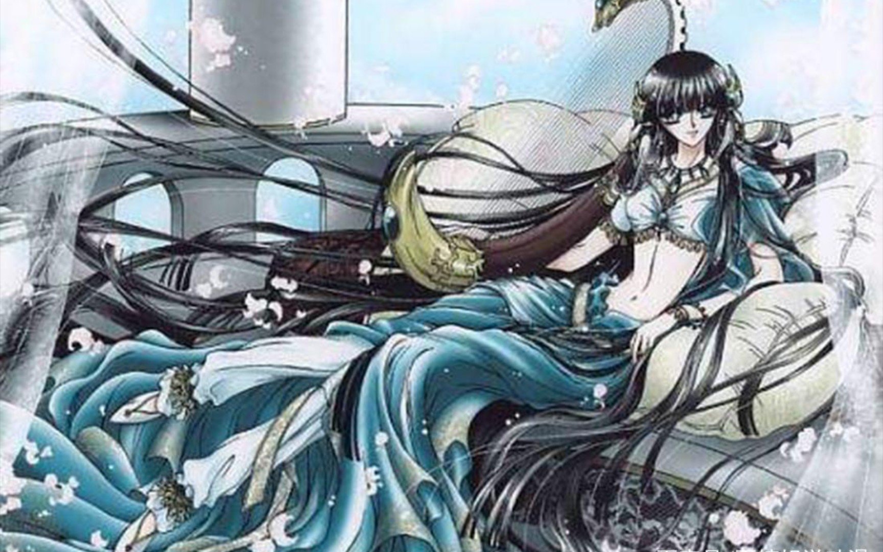 【圣传】有没有小伙伴看过圣传,clamp的经典作品,儿时日漫审美启蒙,太