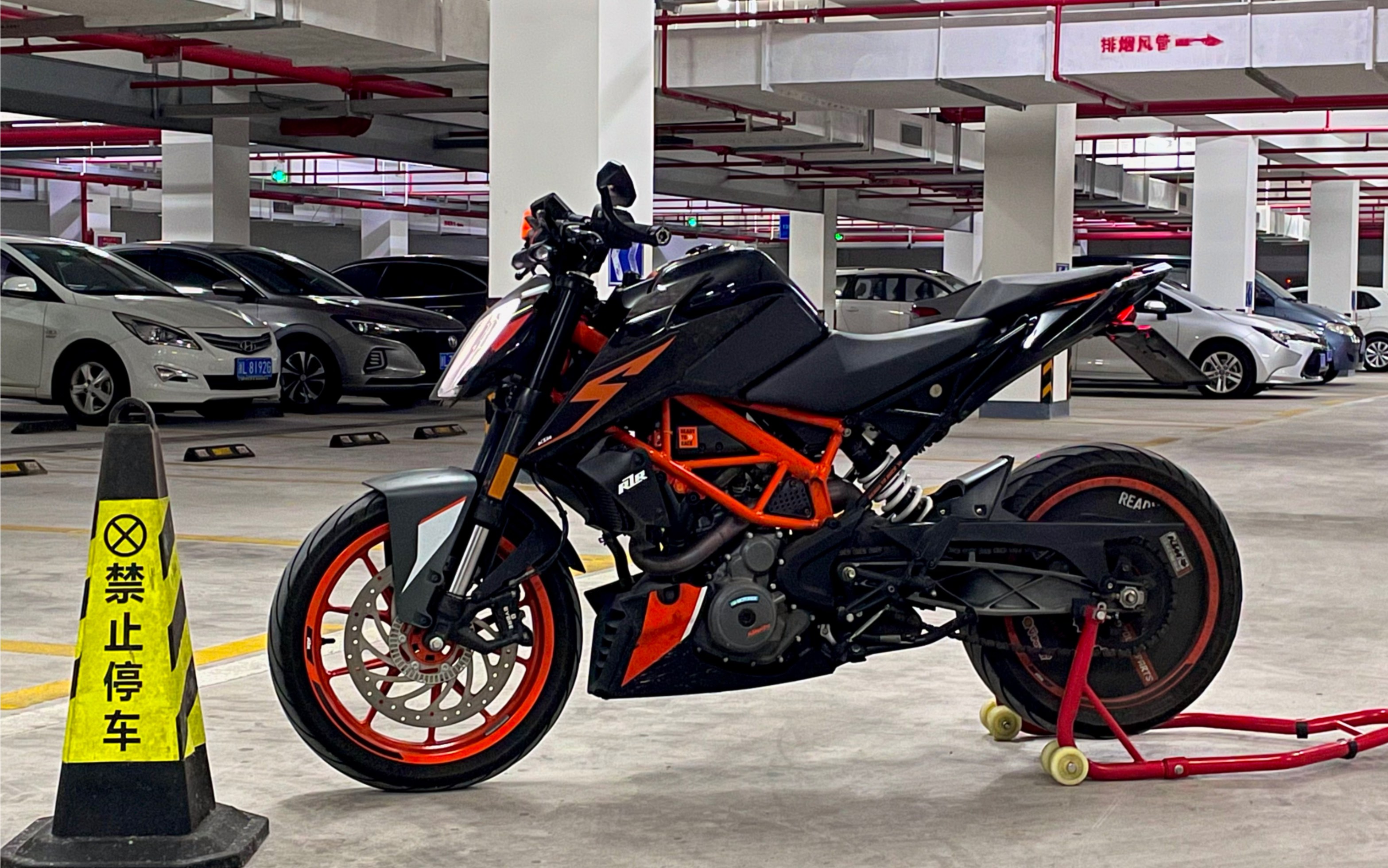 ktm390帅爆!