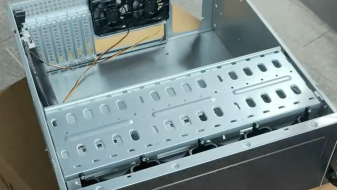4U服务器机箱,可上机柜,组装服务器的好帮手