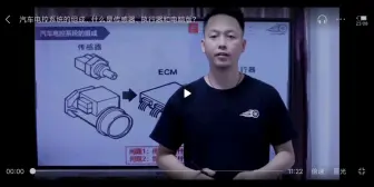 Download Video: 3. 汽车电控系统的组成，什么是传感器、执行器和电脑版?