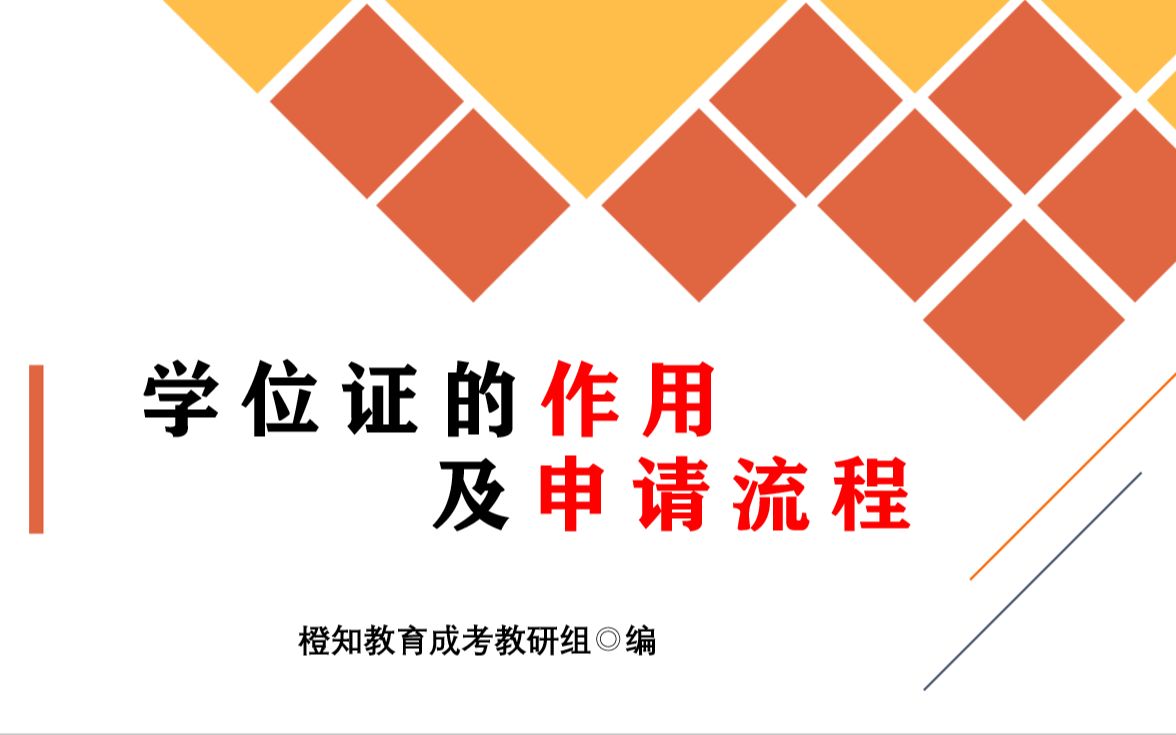 【超全讲解】成人学历提升学位证申请条件哔哩哔哩bilibili