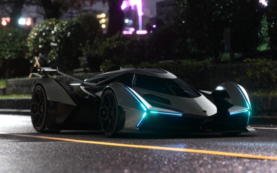 [gt7]psvr2兰博基尼vgt嗯创简单人机,(回放渣画