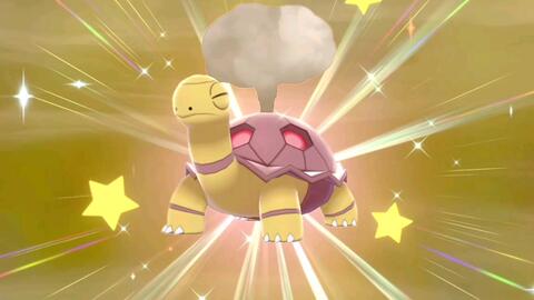 这个煤炭龟可以干啥啊 它还没我盖欧卡尾巴大 25闪光煤炭龟get 宝可梦剑盾 哔哩哔哩 Bilibili