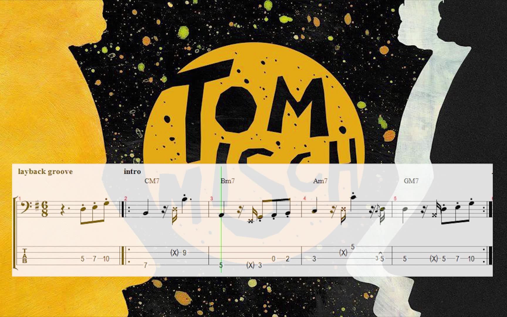 tom misch - movie (bass with tap)