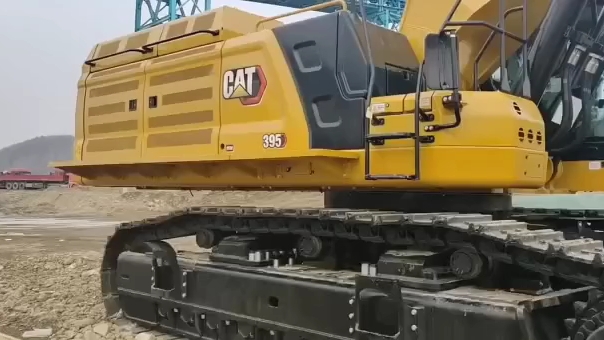 cat395卡特挖掘机/卡特彼勒挖机 #工程机械第一现场 #开挖机 #挖机