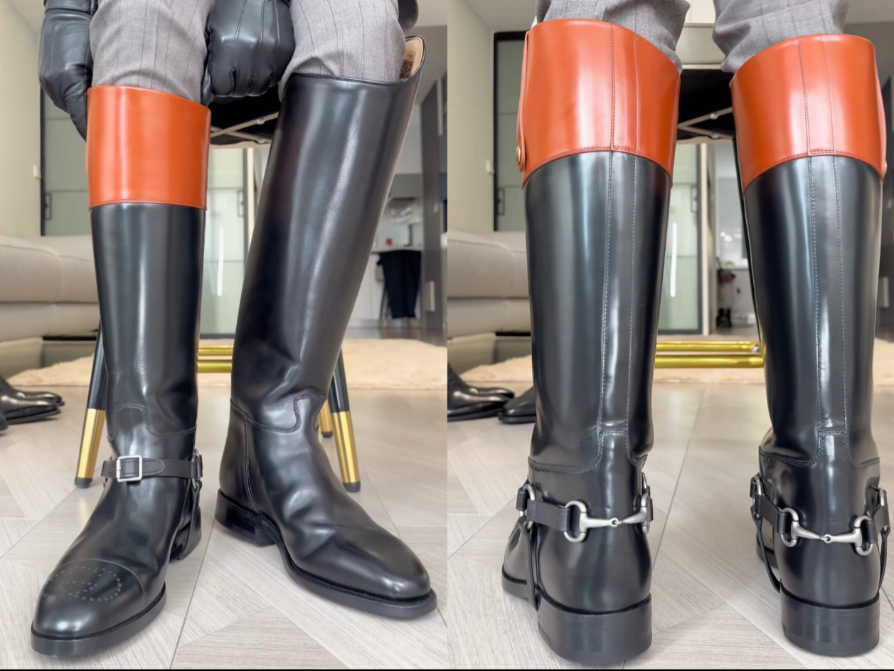 两双新马靴都试一下