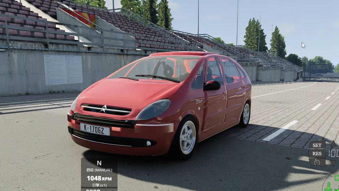 雪铁龙萨拉毕加索纽北练习