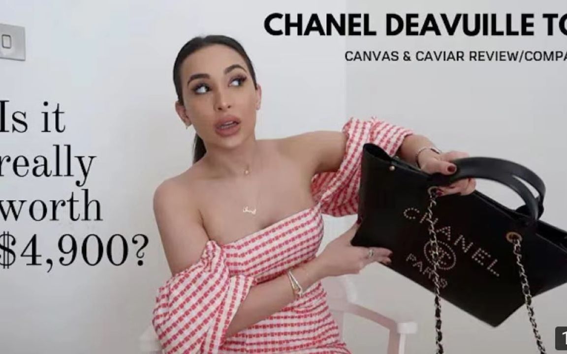 【Lailli Mirza】人间富贵花:包包分享|香奈儿杜维尔托特包 CHANEL DEAUVILLE TOTE REVIEW哔哩哔哩bilibili