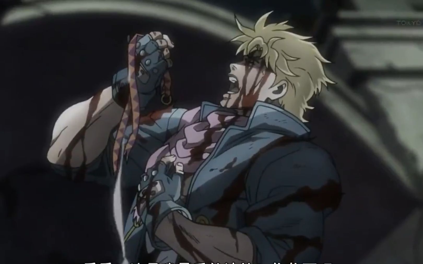 【jojoの奇妙冒险平行宇宙】dio这是我最后的波纹收下吧_哔哩哔哩 (゜