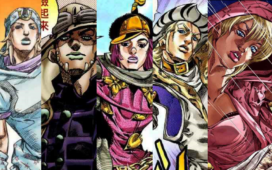 [图]【JOJO】第七部主角团替身介绍