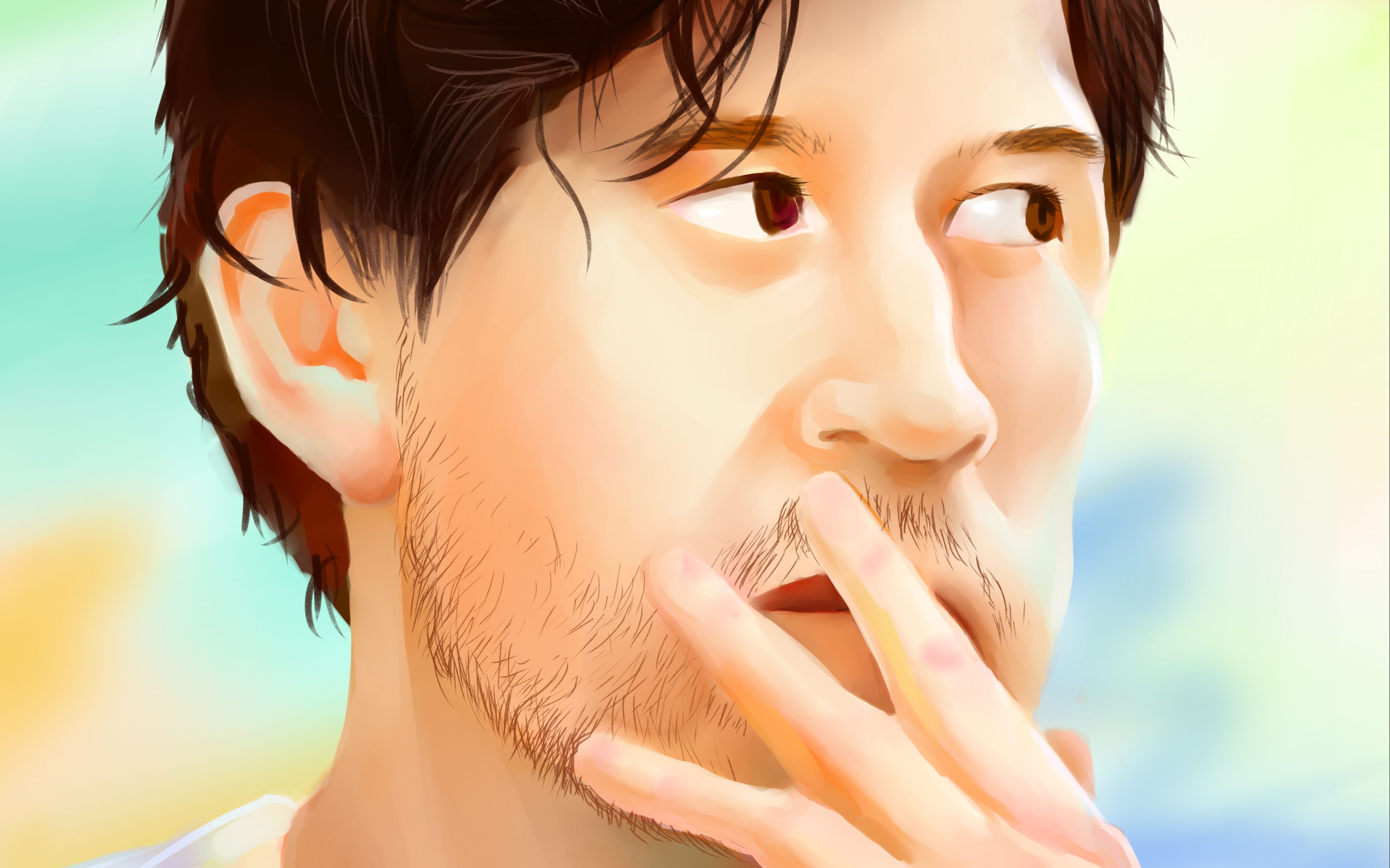 第二天绘画过程【昦/插画】《京都の雪》罗纳克x女指挥使-绘画过程