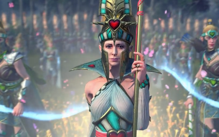 高等精灵大战老鼠万箭齐发场面宏大全面战争战锤2