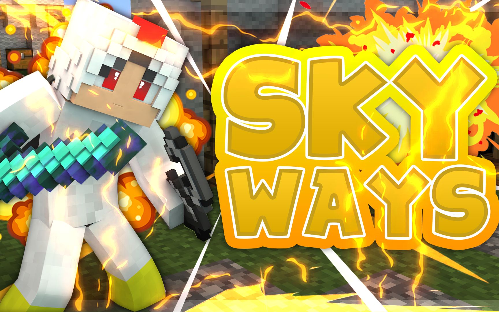 〔米米〕SKYWARS(空岛战争) #290# 这就是你们要的挑战哔哩哔哩bilibili