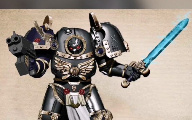 【战锤40k】土星环动力甲 藐视者无畏图例