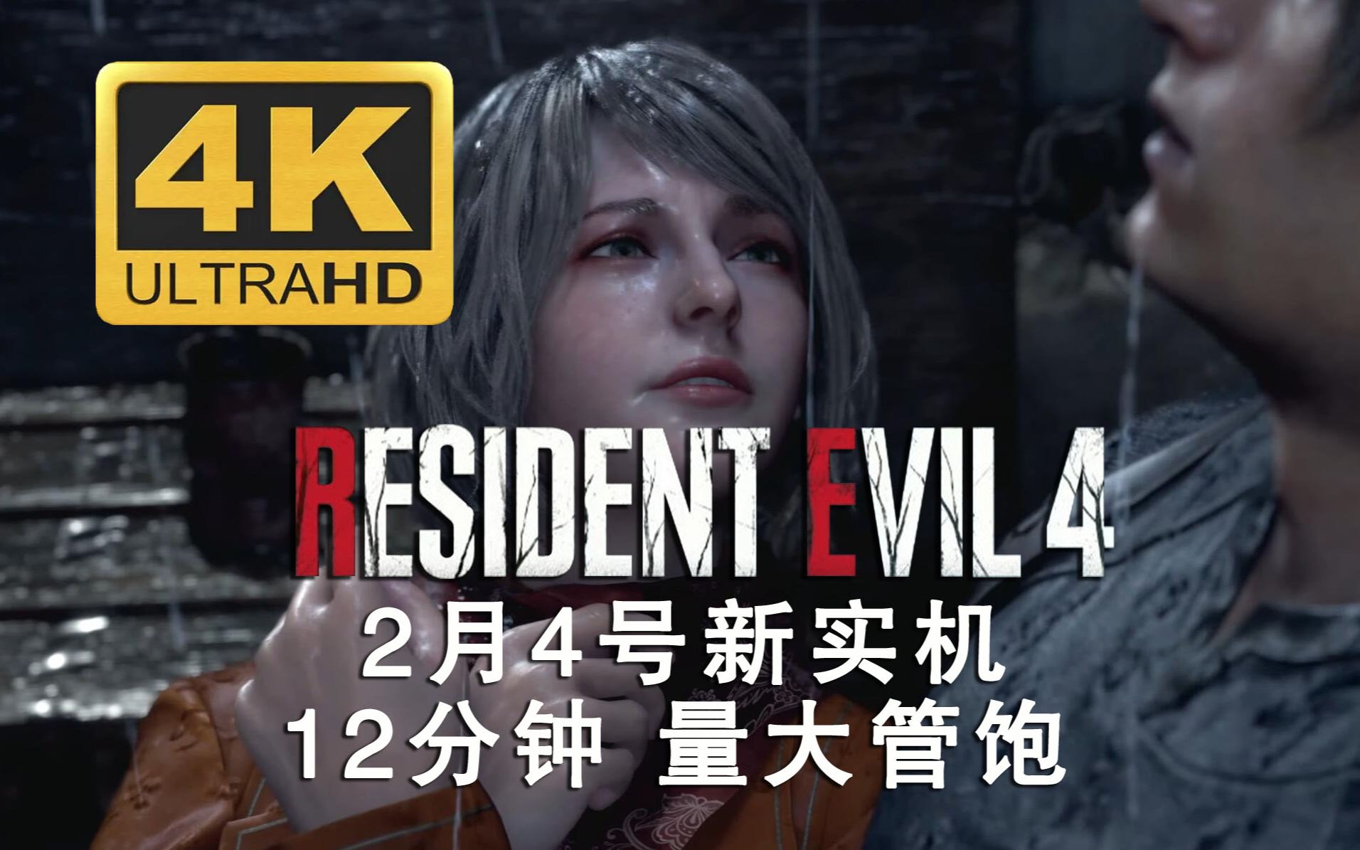 [图]【4K 60】生化4RE 2月4号12分钟超长实机演示