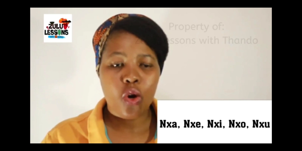 南非祖鲁语 最独特的搭嘴音发音 click sounds in isizulu, south