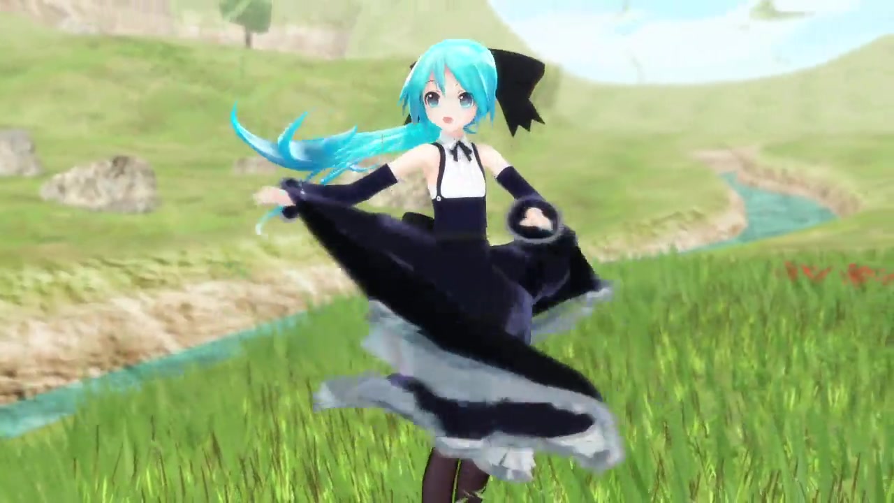 [图]【MMD】长裙Miku「无需言语的约定」