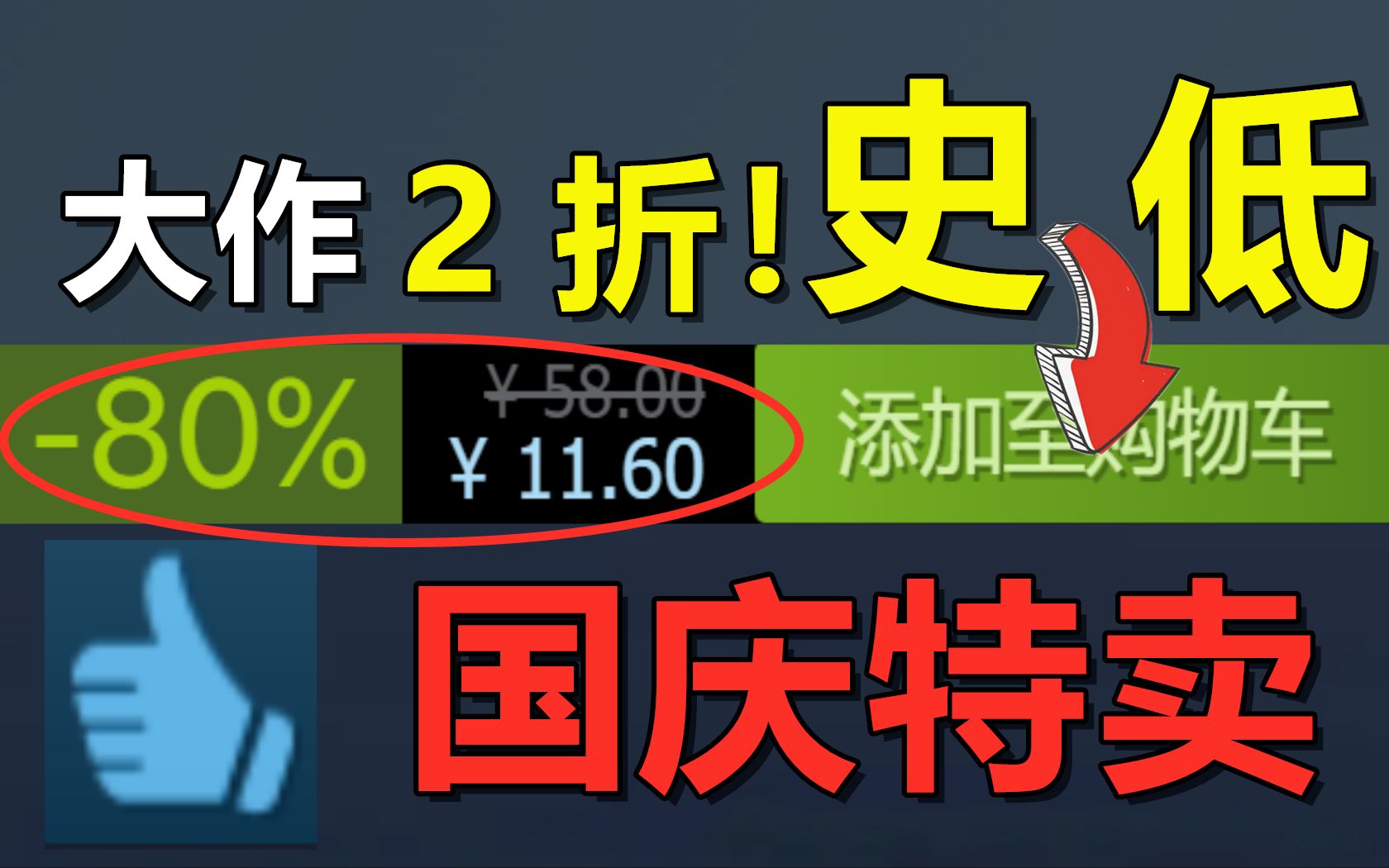 大作2折史低?国庆必玩游戏盘点!开放世界打僵尸,极限运动,情侣合作,史诗CRPG,各种类型任你选【Steam国庆史低推荐指南】哔哩哔哩bilibili