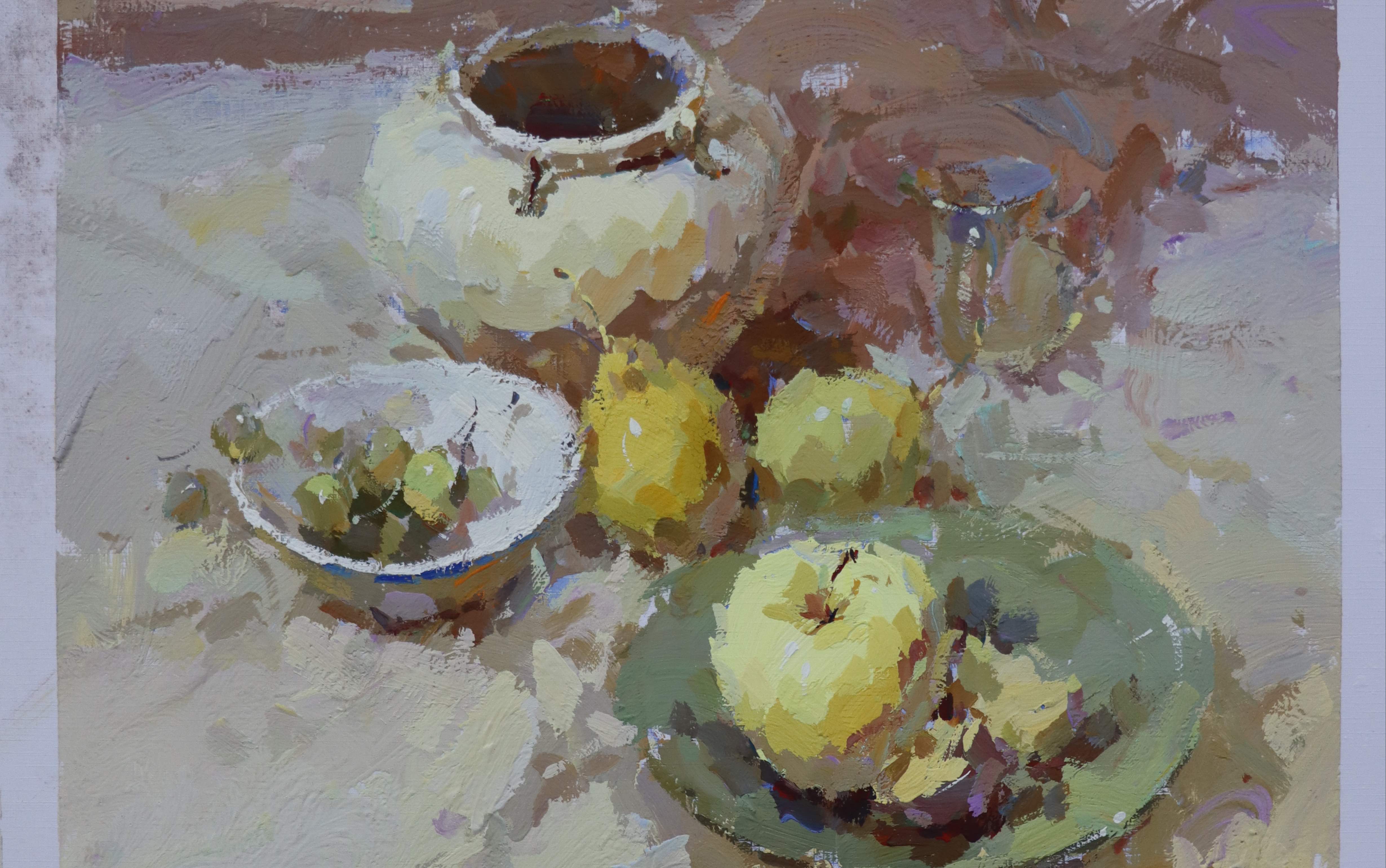 色彩静物〕联考模拟考试,课件级色彩方向1_哔哩哔哩_bilibili