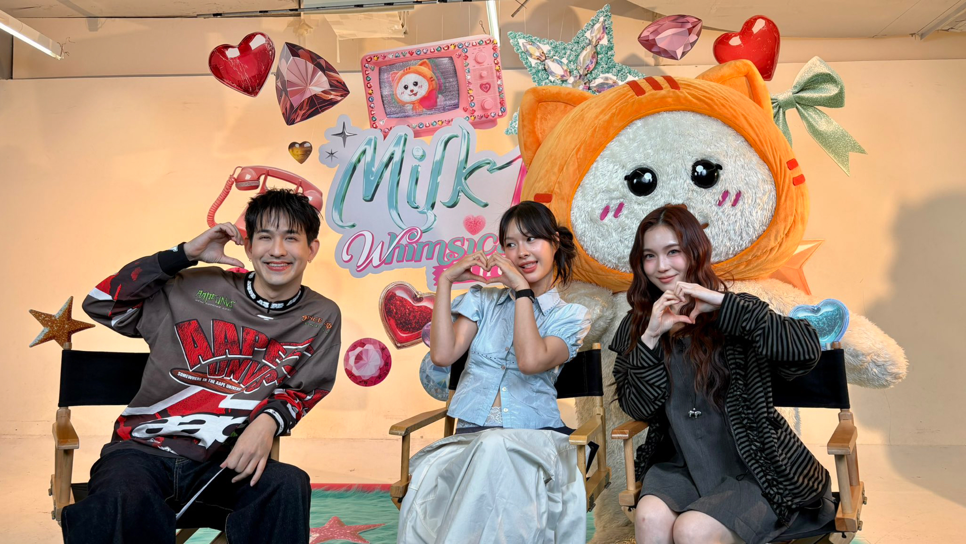 260903 一家三口一起宣传MilkLove whimsical houseFancon 中字存档