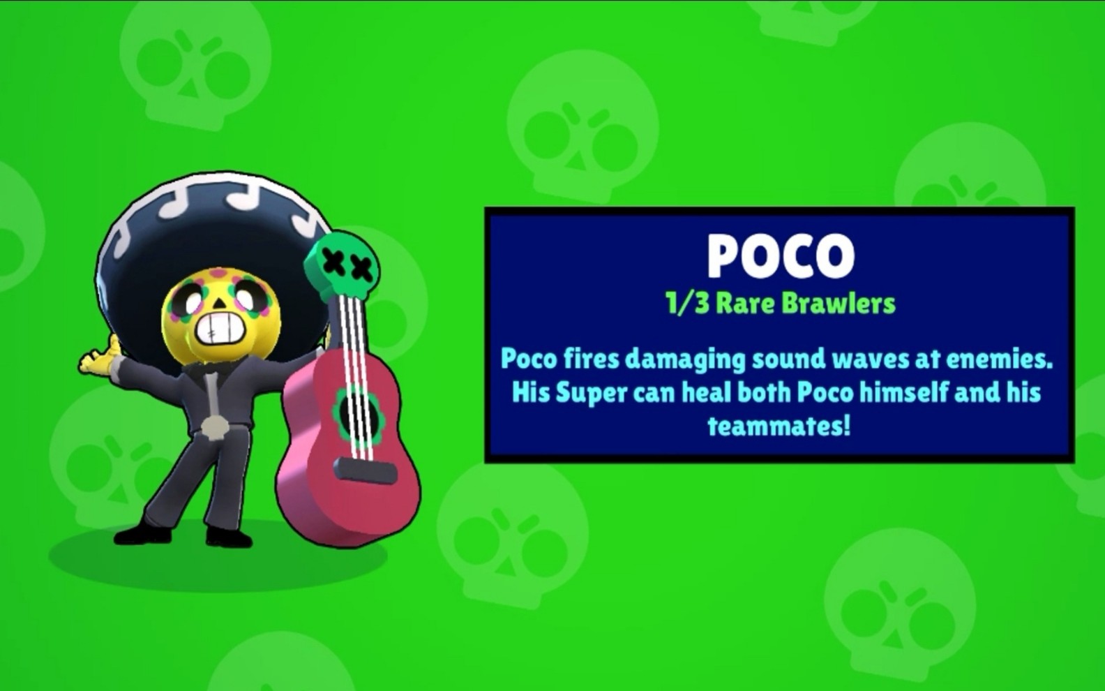 brawl stars1期【开出一个稀有英雄poco】